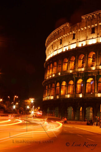 Photo of Colosseum At Midnight.