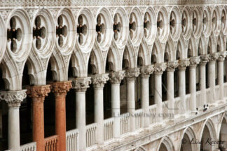 Photo of Venetian arches.