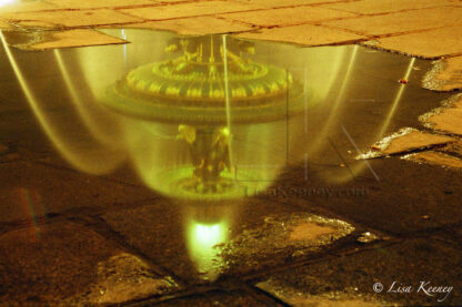 Photo of Fountain Reflection.